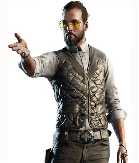 Far Cry 5 Joseph Seed Vest | Quilted Design - Hleatherjackets