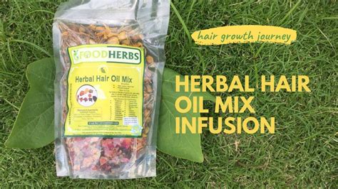 Ayurvedic Herbs For Hair Growth | Food Herbs Herbal Hair Oil Mix | 1: Infusion - YouTube