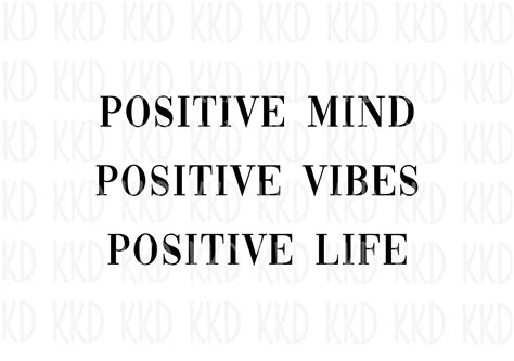 Positivity Quote SVG Good Vibes Quotes SVG GVO svg Digital | Etsy