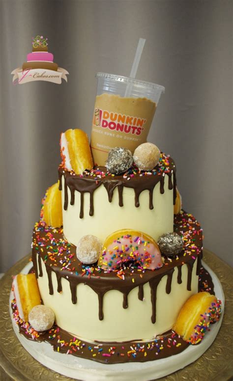 These Dunkin' Donuts Cakes Are Almost Too Pretty To Eat