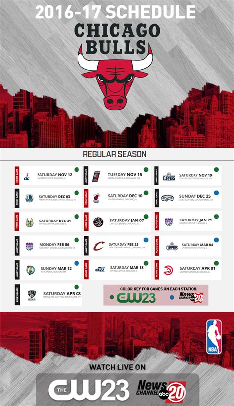 Chicago Bulls Printable Schedule 2022 23 - Printable Schedule