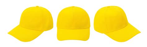 Yellow baseball cap mockup 1421417 Stock Photo at Vecteezy