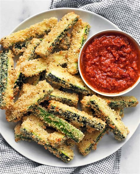 Healthy Baked Zucchini French Fries - Last Ingredient