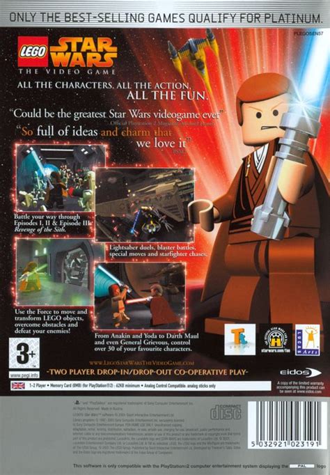 Lego Star Wars Playstation 2 - Land to FPR