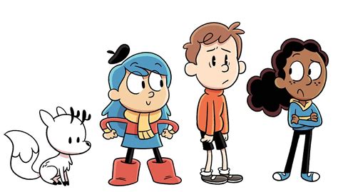 Twig, Hilda, David y Frida | Diseño de personajes, Arte de personajes ...