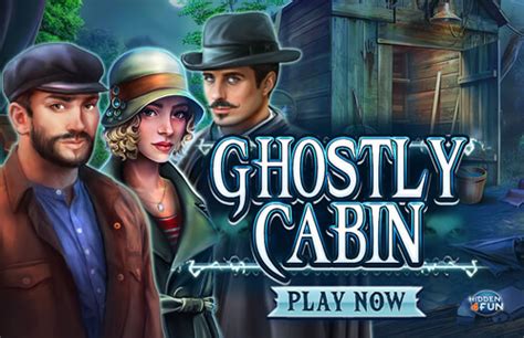 Ghostly Cabin - at hidden4fun.com