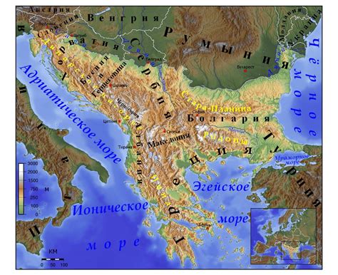 Maps of Balkans | Collection of maps of Balkans | Europe | Mapsland | Maps of the World