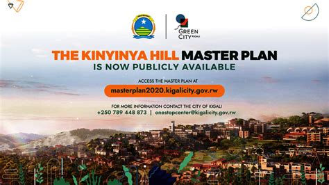 Press Release: City of Kigali Launches Green City Kigali Master Plan for Kinyinya Hill