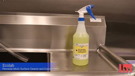 Product Spotlight: Ecolab Peroxide Multi Surface Cleaner and Disinfectant | Get your black belt ...