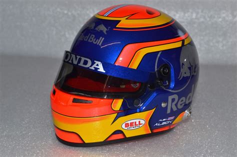 Alexander Albon Scuderia Torro Rosso helmet 2019 season | GP Replica's ...