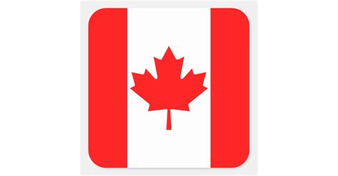 Canada Flag Sticker | Zazzle