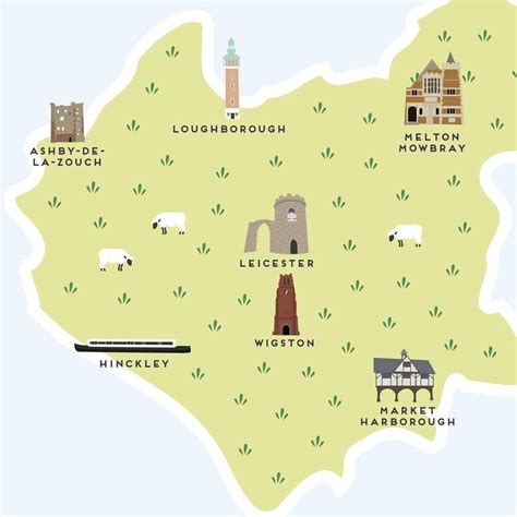 Leicestershire / File:Leicestershire UK electoral division map (blank ...