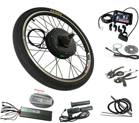 48V 1000W Motor Electric Bike Wheel Motor Rear Hub Motor Kits ...