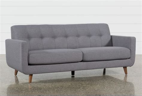 Allie Dark Grey 82" Sofa | Living Spaces