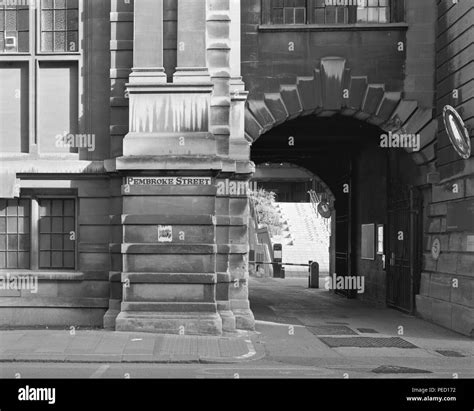 Pembroke Arch entrance to the Cambridge Museum of Zoology Stock Photo - Alamy