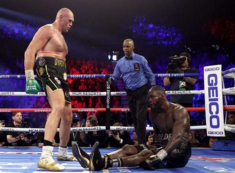 BREAKING: Tyson Fury Beats Deontay Wilder In Brutal Seventh-Round KO To ...