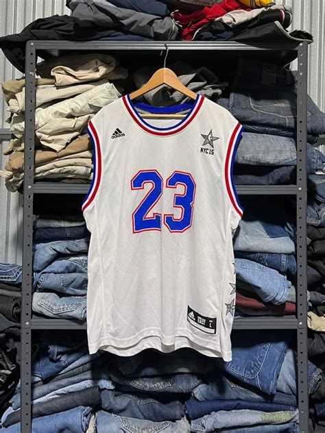 Vintage Crazy Lebron James All-Star Jersey NBA East #23 Rare | Grailed