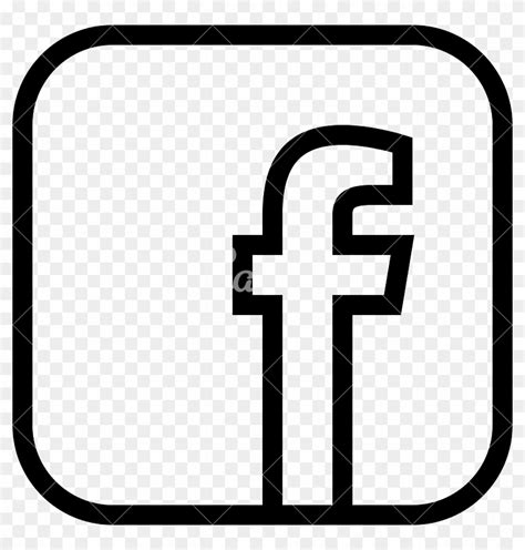 [最も共有された！ √] logo facebook icon black and white 324070-Facebook icon black and white free ...