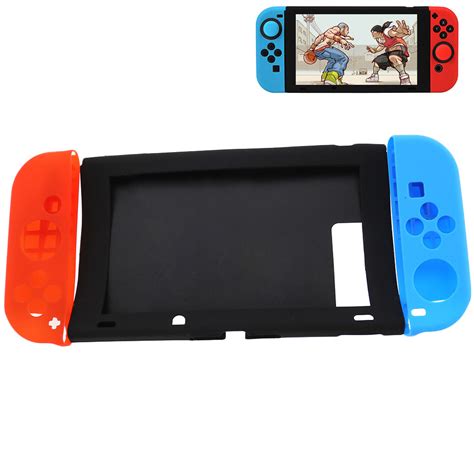 Silicone Rubber Skin Case Gel Cover Grip For Nintendo Switch USA ...