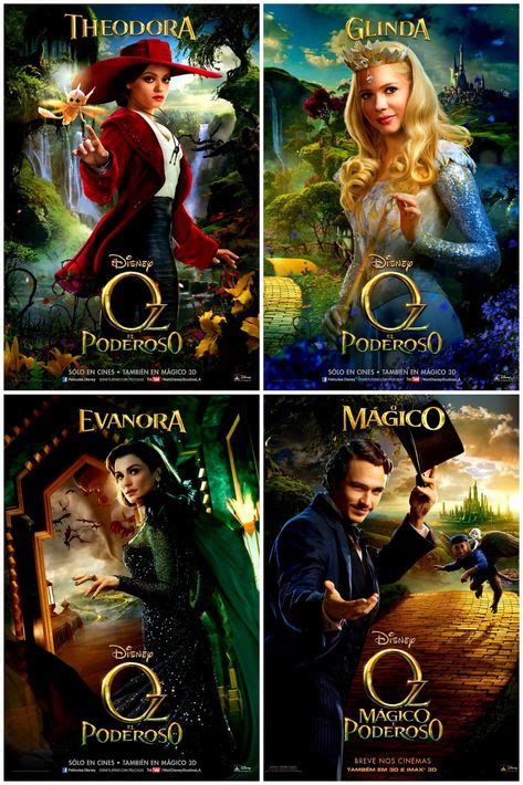 OZ - Mágico e Poderoso | Disney live action movies, Disney fan art