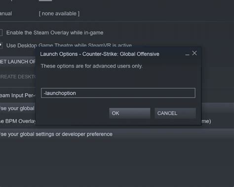 Steam Launch Options - How to Set and List of Options