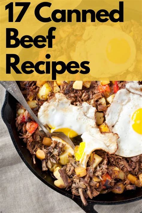 17 Canned Beef Recipes