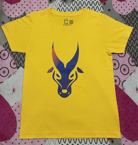 FEU Tamaraw Yellow Spirit Shirt on Carousell