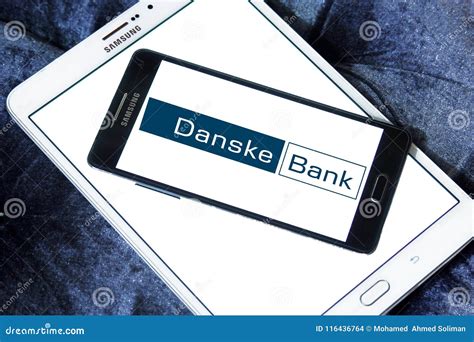 Danske Bank logo editorial stock image. Image of symbol - 116436764