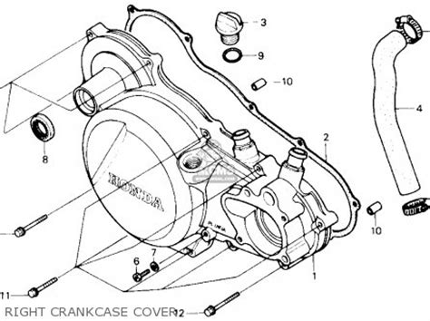 Honda Trx250r Fourtrax 250r 1989 (k) Usa parts list partsmanual partsfiche