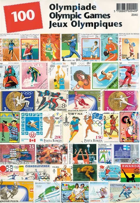 Buy Olympic Games - 100 different stamps