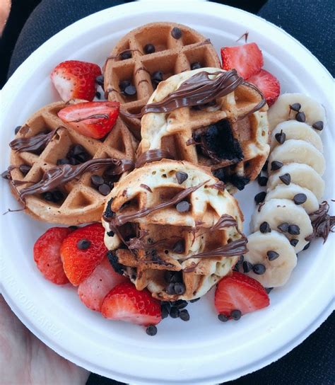 The Most Delicious Mini Nutella Waffles Recipe | Sarah Scoop