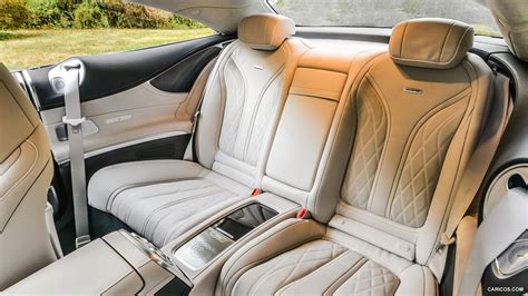 2015 Mercedes-Benz S63 AMG Coupe (US-Spec) - Interior Rear Seats | Caricos