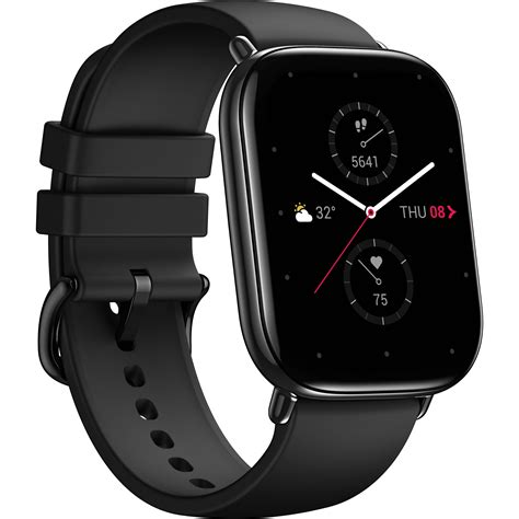 Zepp E Smartwatch (Square Bezel, Onyx Black) W1958OV1Q B&H Photo