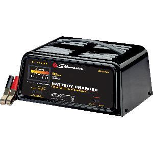 Schumacher 10 Amp fully automatic or manual deep-cycle battery charger ...