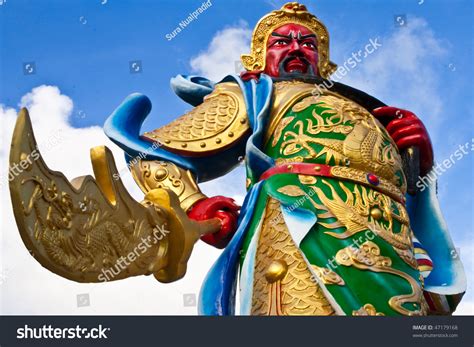 Chinese God Statue Stock Photo 47179168 : Shutterstock