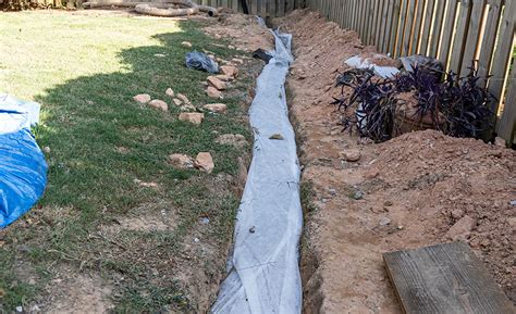 how to build a french drain - Builders Villa