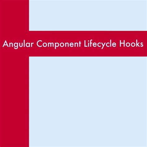 Understanding Angular Component Lifecycle Hooks: A Comprehensive Guide - Online Tutorials