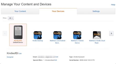 How to Manage Your Kindles and Books from the Amazon Website