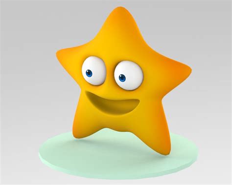 Star cartoon 3D Model $25 - .unknown - Free3D