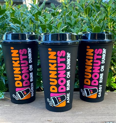 Personalized Dunkin Donuts Cup, Dunkin Donuts Tumbler, Dunkin Donuts ...