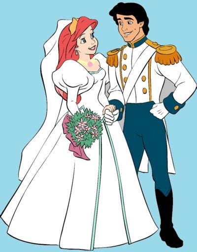 Ariel and Prince Eric's Wedding by unicornsmile | Cinderella and prince ...