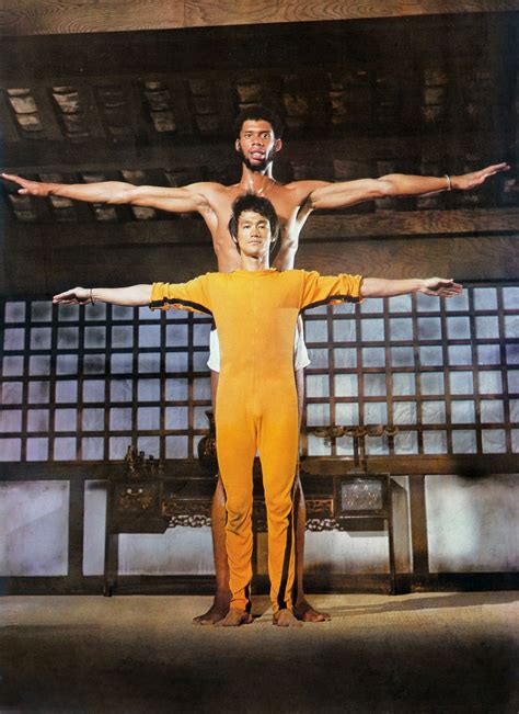 Kareem Abdul Jabbar & Bruce Lee | Kung Fu Fighting | Pinterest | Kareem abdul jabbar, Bruce lee ...