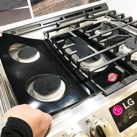 LG Stove Protector Liners - Stove Top Protector for LG Gas Ranges ...