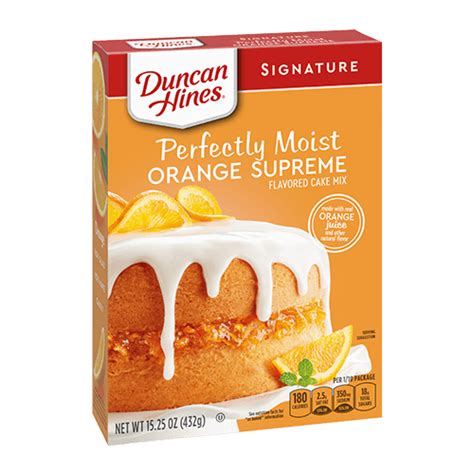 Signature Orange Supreme Cake Mix | Duncan Hines