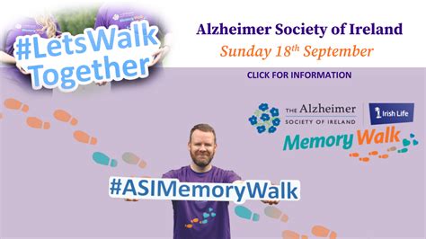 Alzheimer Society of Ireland: Memory Walk 18 September | Diocese of ...