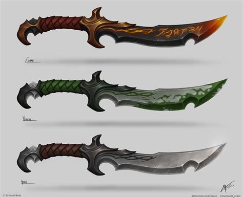 ArtStation - Critical Role Dagger Dagger Dagger