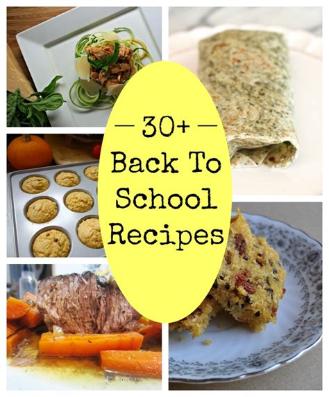 30+ Back to School Recipes | Ten at the Table