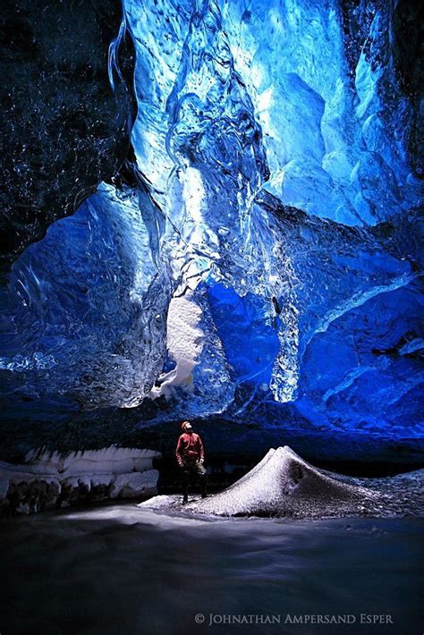 "The Lightroom" in Crystal Ice Cave, Breiðamerkurjökull Glacier, Iceland | Ice cave, Iceland ...