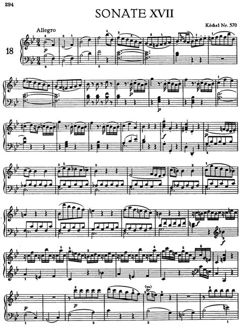 Mozart Piano Sonata 17 Library