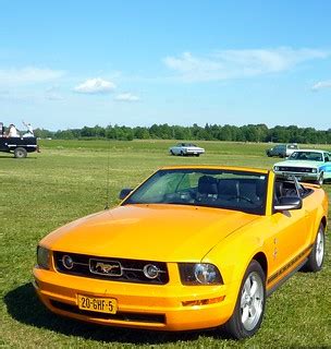 Orange Ford Mustang Convertible | Michael Spiller | Flickr